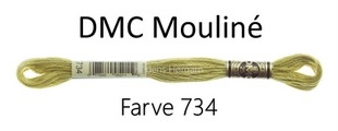 DMC Mouline Amagergarn farve 734